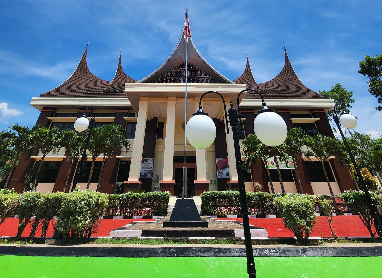 Kantor Pengadilan Negeri Tanahdatar. (chandra antoni)